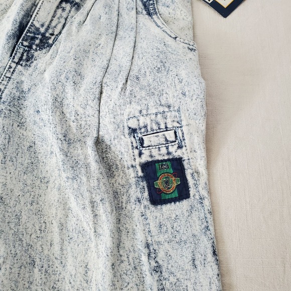 Deadstock Lee Acid High Waist Jeans kids 12 SLIM - Picture 6 of 11